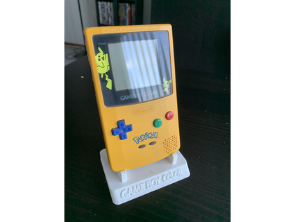 gameboy color stand Puzzles & Brain-teasers 3d print model - Mito3D