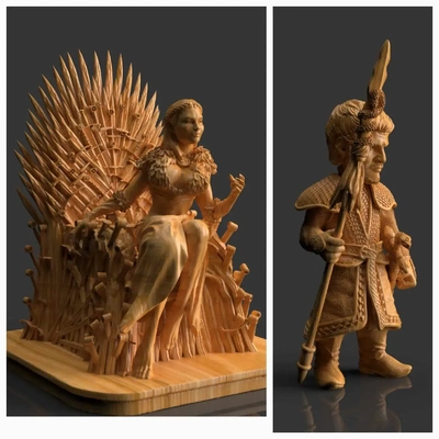 juegos of tronos sansa rígido oberyn nymeros martell 3d modelos descargar crealidad nube 3d print model - Mito3D