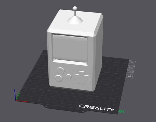 jeu console 3d modèles télécharger créalité nuage 3d print model - Mito3D