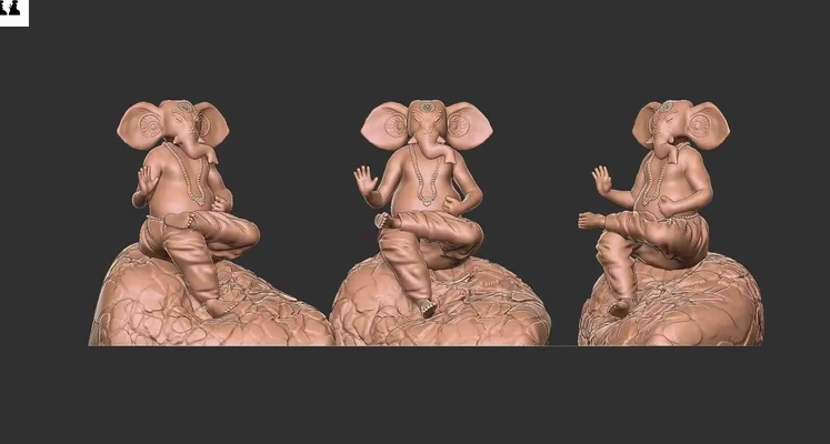 ganesha 3d modeller indir creality bulut 3d print model - Mito3D