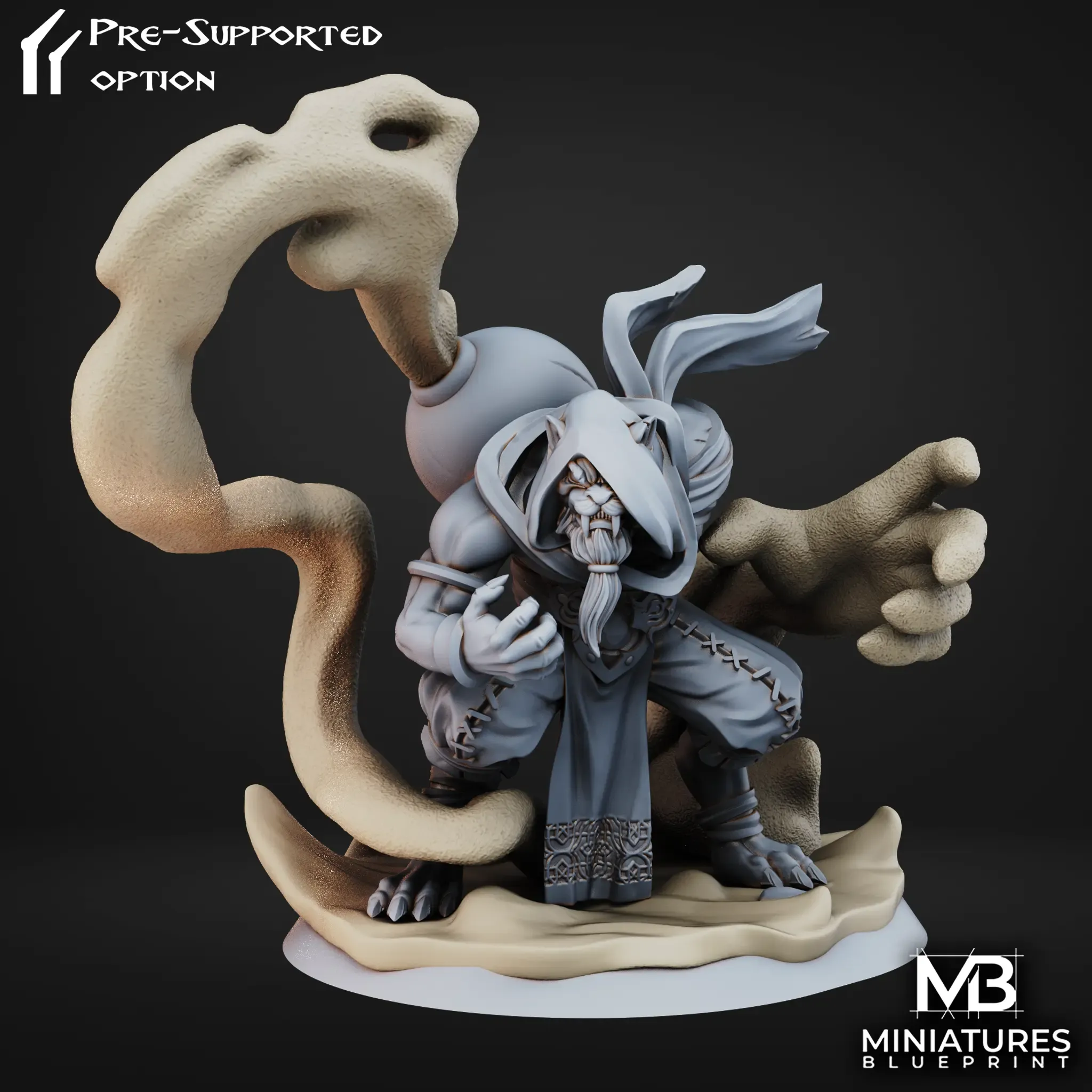 garabiru leonin mage 3d models download creality cloud 3D print model - Mito3D