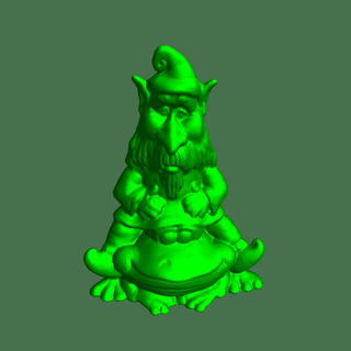 jardin gnome grenouille personnages 3d print model - Mito3D