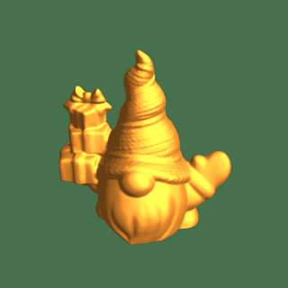 jardin gnome cadeau personnages 3d print model - Mito3D