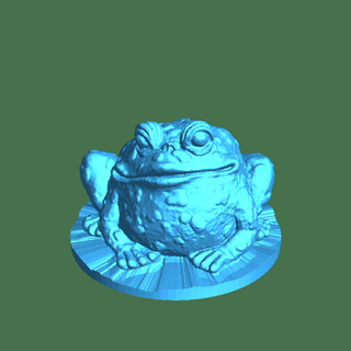 garden toad Others 3d print model - Mito3D