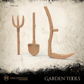 Garten Werkzeuge 3d print model - Mito3D