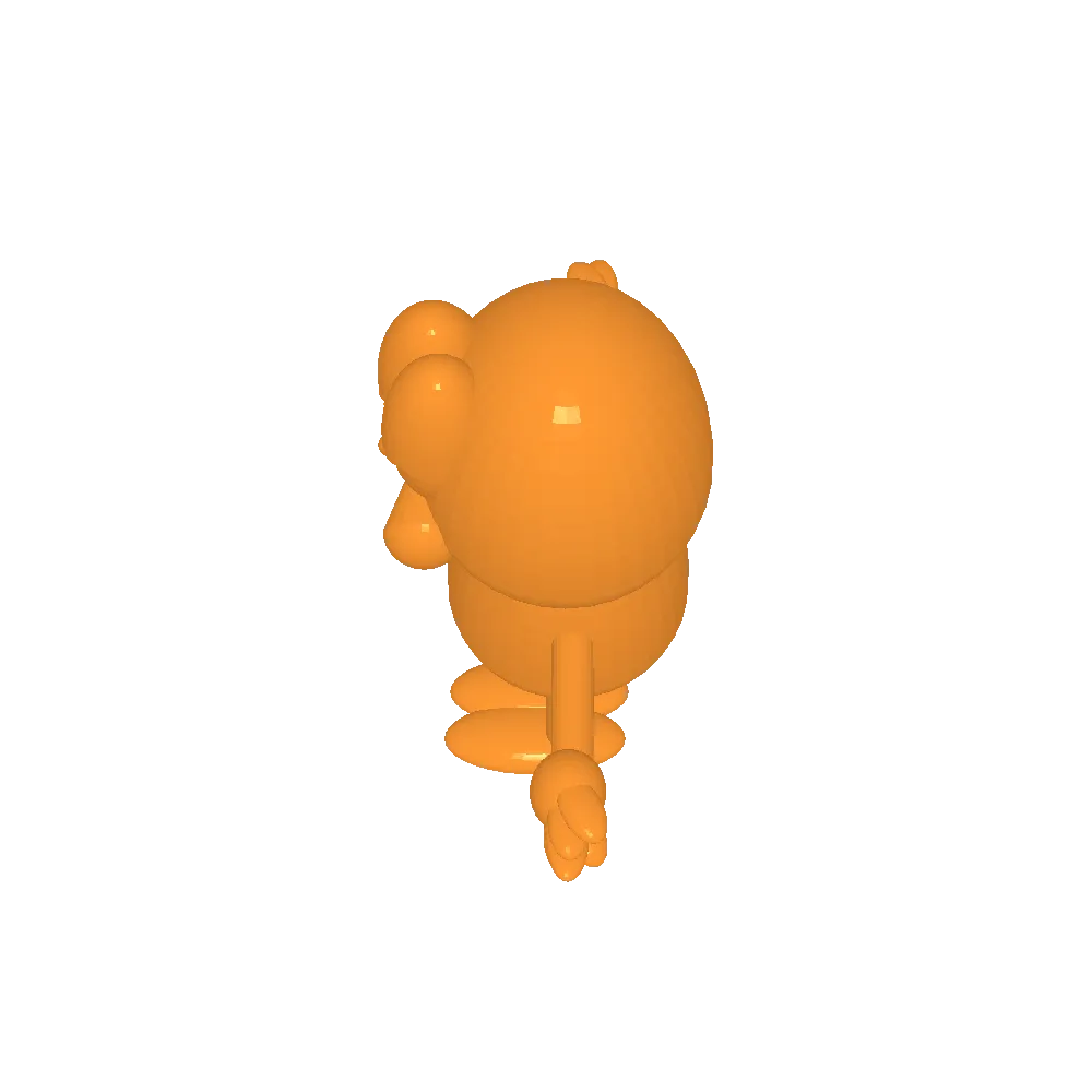 garfield 3d modèles télécharger créalité nuage 3D print model - Mito3D