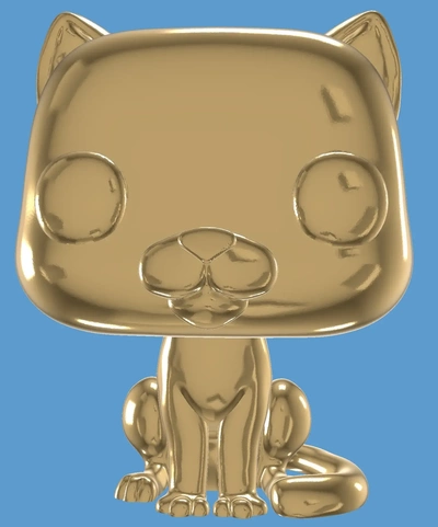 gato funko pop 3d modelli scarica creality nube 3d print model - Mito3D