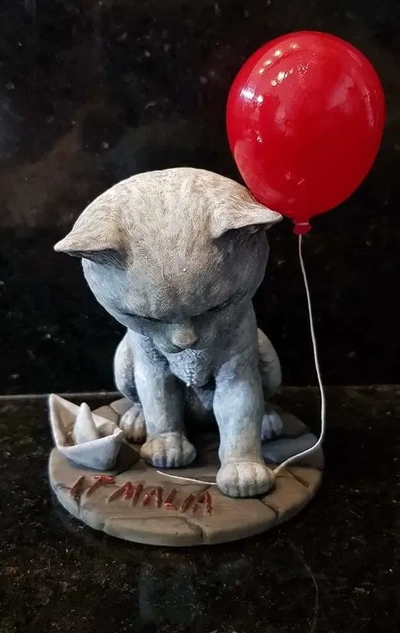 gato it 3d modelos descargar crealidad nube 3d print model - Mito3D