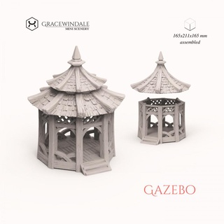 gazebo 3d print model - Mito3D