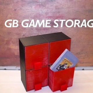 gb klassisch Spiele Lager 3d print model - Mito3D