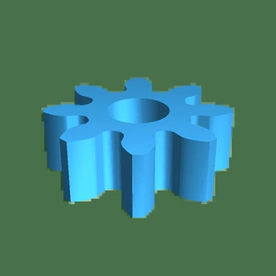 gear box 1-11 3d models download creality cloud 3d print model - Mito3D