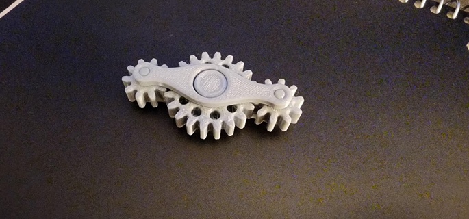 gear fidget spinner Gadgets & Electronics 3d print model - Mito3D