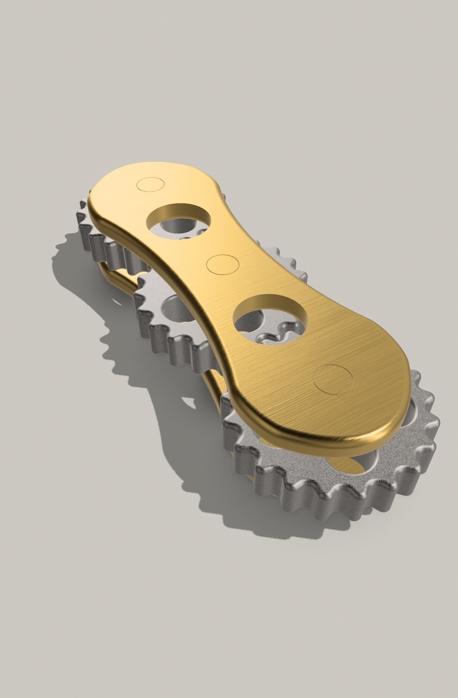 geared spinner Others 3D print model - Mito3D