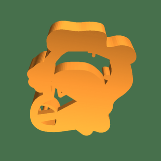 george pig cookie cutter Tools 3d print model - Mito3D