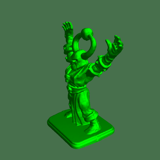 gerrero fictif personnages 3d print model - Mito3D