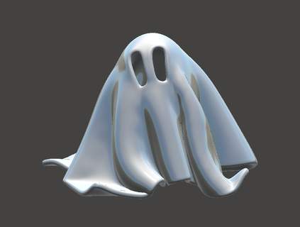 fantôme personnages 3d print model - Mito3D