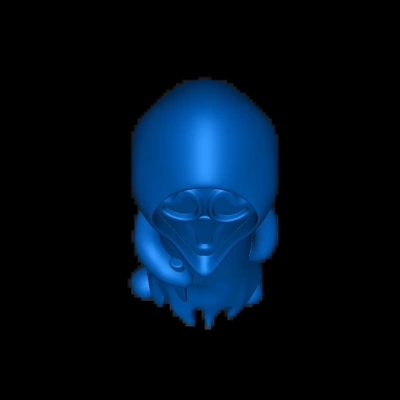 fantasma 3d modelos descargar crealidad nube 3d print model - Mito3D