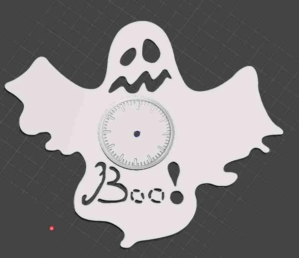 fantasma abucheo reloj 3d modelos descargar crealidad nube 3D print model - Mito3D