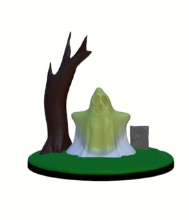 fantôme cimetière personnages 3d print model - Mito3D
