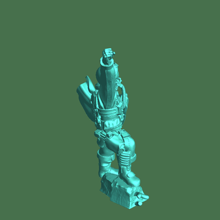 ghost kyiv Characters 3d print model - Mito3D