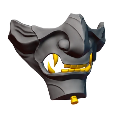 ghost ninja mask 3d models download creality cloud masks & helmets 3d print model - Mito3D