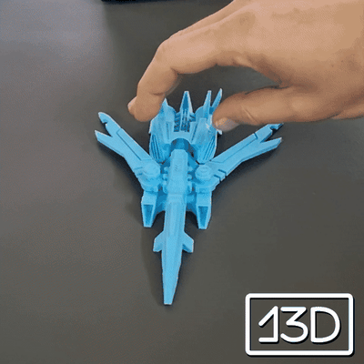 geisterflügel stealth flugzeug 3d modelle download realität wolke kampfflugzeuge 3d print model - Mito3D