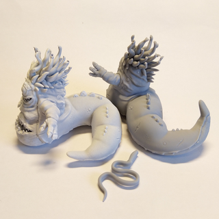 géant démon escargot bête nurgle planche Jeu 3d print model - Mito3D