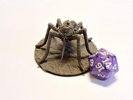 giant mosquito creature - 28mm dnd miniature Board Game 3d print model - Mito3D