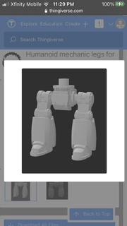 giant robot waist Robots 3d print model - Mito3D