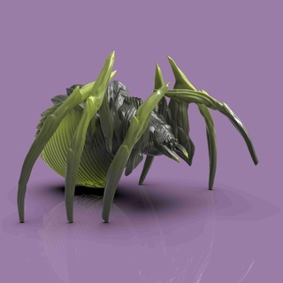 dev örümcek karakterler 3d print model - Mito3D