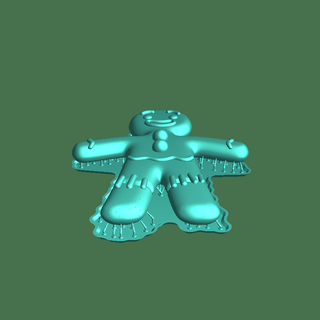 gingerbread man v1 Characters 3d print model - Mito3D