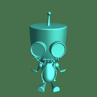 gir invader zim Others 3d print model - Mito3D
