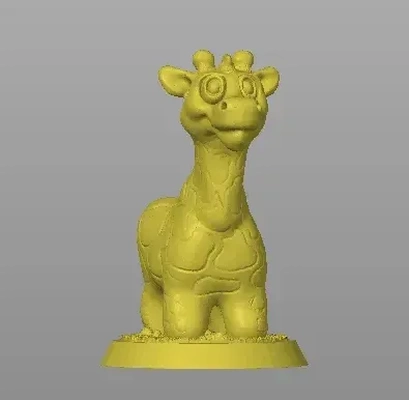 jirafa 3d modelos descargar crealidad nube 3d print model - Mito3D