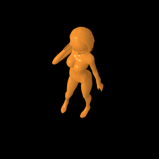 girl Characters 3d print model - Mito3D