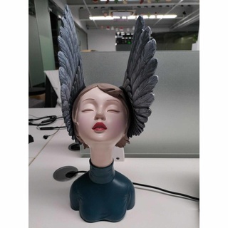 girl wings generated revopoint pop 2 Women 3d print model - Mito3D