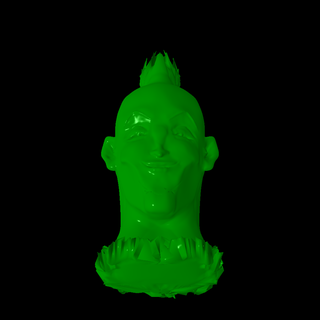 gittarakur tête personnages 3d print model - Mito3D
