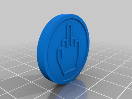 give f coin Others 3d print model - Mito3D