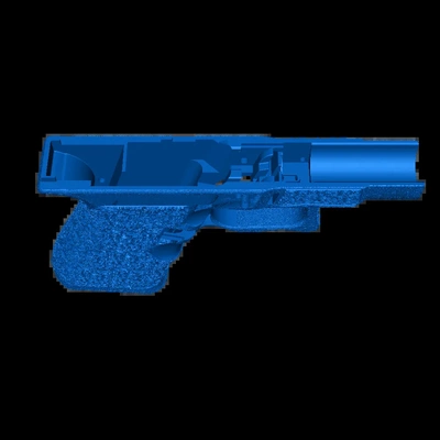 glock26 brinquedo 3d modelos baixar crialidade nuvem 3d print model - Mito3D