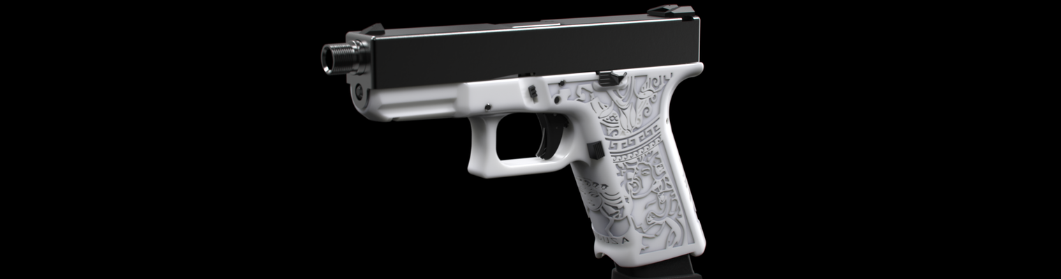 glock 17 medusa 3d modelos descargar crealidad nube aire libre 3d print model - Mito3D