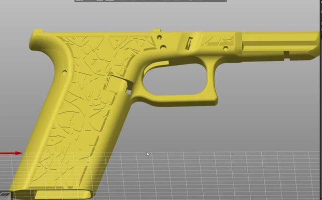 glock 17 doğa 3d modeller indir creality bulut 3d print model - Mito3D