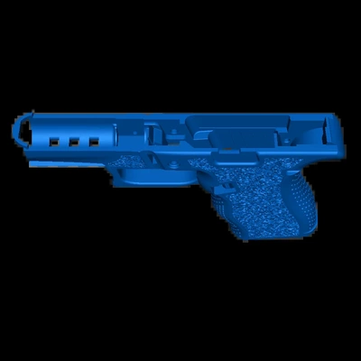 glock 19 3d modelos baixar crialidade nuvem 3d print model - Mito3D