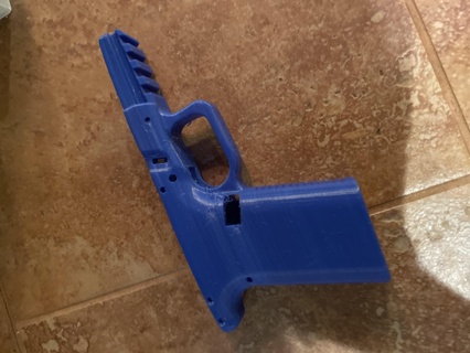 glock 19 frame adjust slice 3d models download creality cloud Toy Guns 3d print model - Mito3D