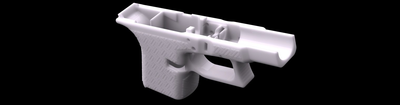 glock 26 3d modèles télécharger créalité nuage extérieur 3d print model - Mito3D
