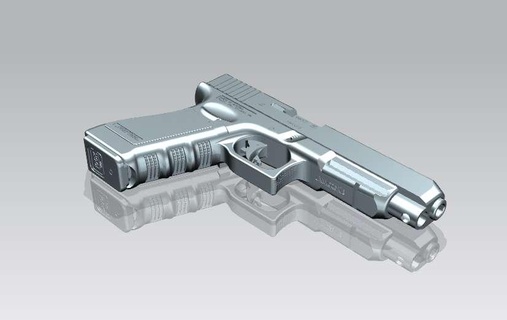 glock 34 3d Modelle download Realität Wolke Spielzeug Waffen 3d print model - Mito3D