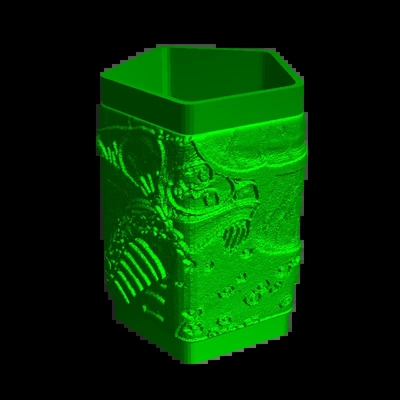 glow in dark filament 3d models download creality cloud 3d print model - Mito3D