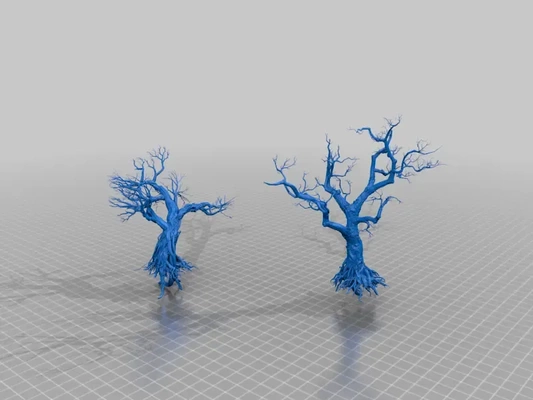 nodoso alberi 2 terreno 3d modelli scarica creality nube 3d print model - Mito3D