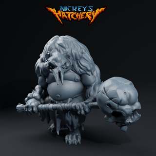 gnoll brute skullhammer fisi tribe 3d models download creality cloud Board Game 3d print model - Mito3D