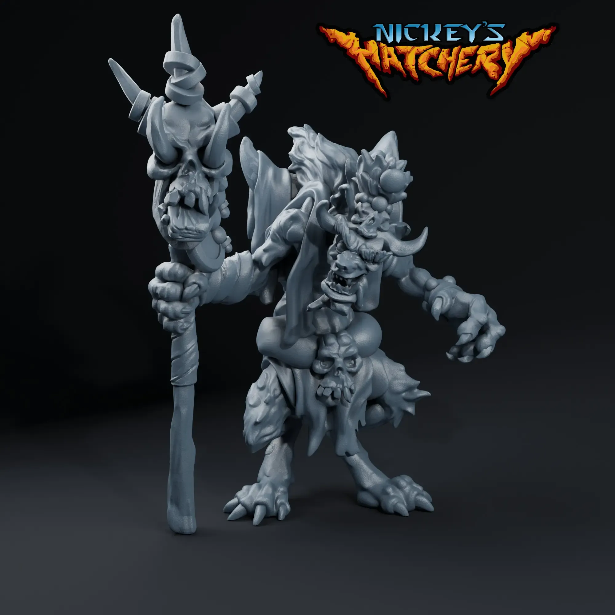 gnoll capo tribù 3d modelli scarica creality nube 3D print model - Mito3D