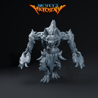 gnoll warrior axes fisi tribe 3d models download creality cloud Board Game 3d print model - Mito3D