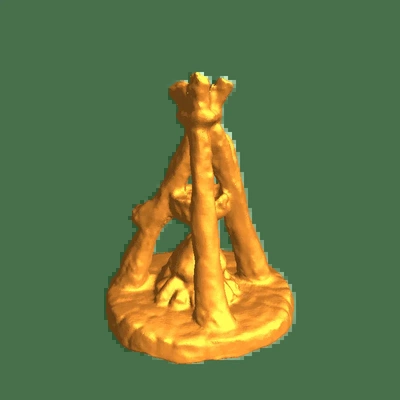 gnome fire 3d models download creality cloud 3d print model - Mito3D